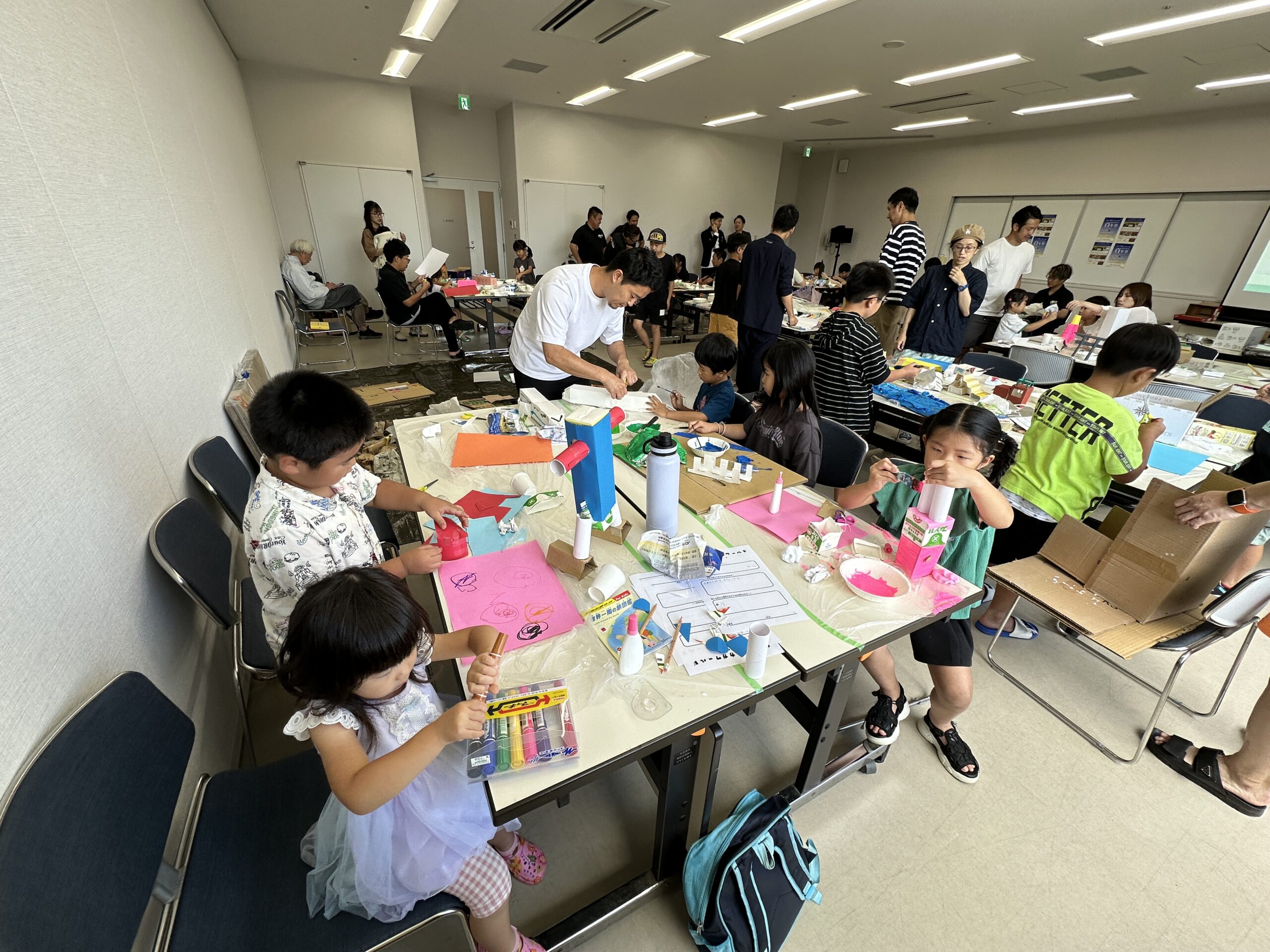 【開催レポート】未来の那珂川をかたちに！巨大ジオラマワークショップを開催しました